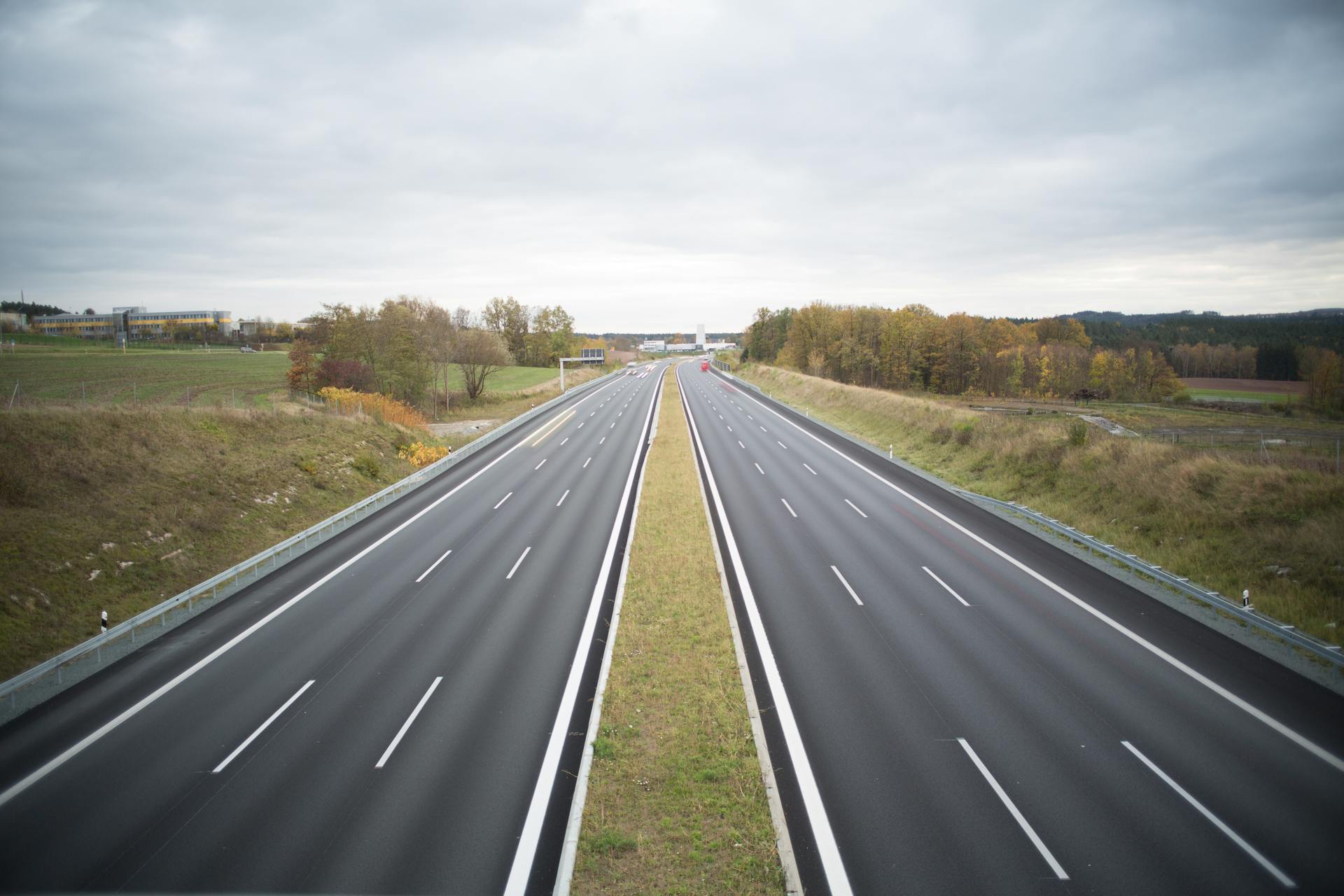 Czech Motorway Landscape